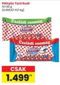 Interspar Pöttyös Túró Rudi ajánlat