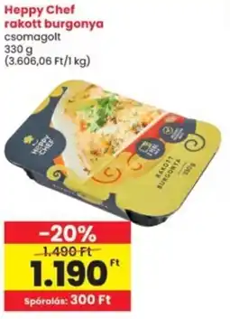 Interspar Heppy Chef rakott burgonya ajánlat