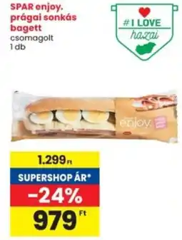 Interspar SPAR enjoy. prágai sonkás bagett ajánlat