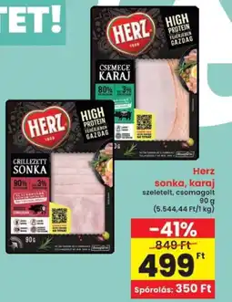 Interspar Herz sonka, karaj ajánlat