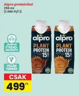 Interspar Alpro proteinital ajánlat