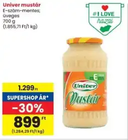 Interspar Univer mustár ajánlat
