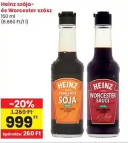 Interspar Heinz szója- és Worcester szósz ajánlat