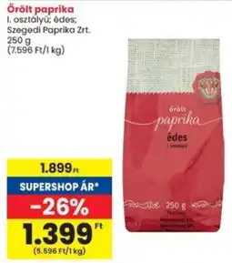 Interspar Őrölt paprika ajánlat