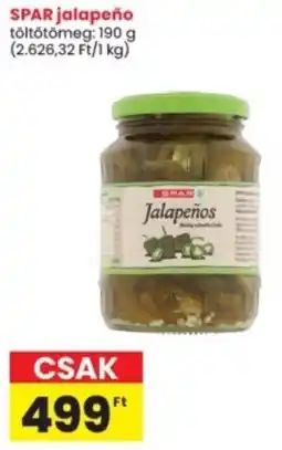 Interspar SPAR jalapeño ajánlat