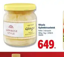 Lidl Vitasia Gyömbérszeletek ajánlat