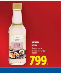 Lidl Vitasia Mirin Rizsborszsz ajánlat