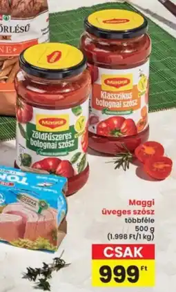 Interspar Maggi üveges szósz ajánlat