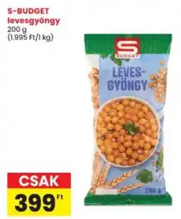 Interspar S-BUDGET levesgyöngy ajánlat