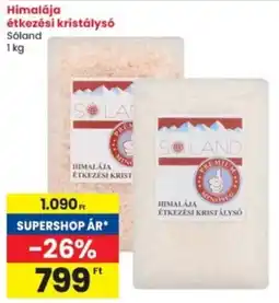 Interspar Himalája étkezési kristálysó ajánlat