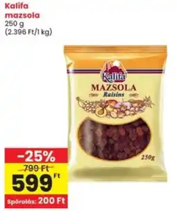 Interspar Kalifa mazsola ajánlat