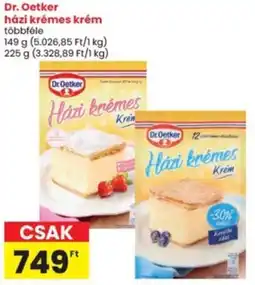 Interspar Dr. Oetker házi krémes krém ajánlat