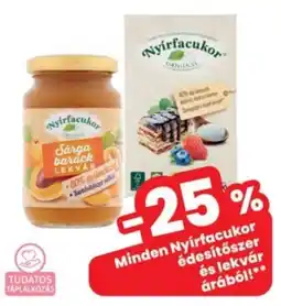 Interspar Nyírfacukor édesítőszer és lekvár ajánlat