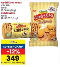 Interspar Győri Édes keksz, Zabfalatok ajánlat