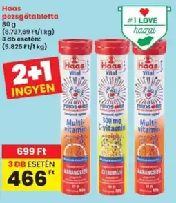 Interspar Haas pezsgőtabletta ajánlat