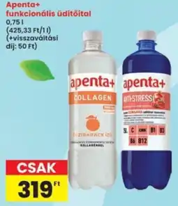 Interspar Apenta+ funkcionális üdítőital ajánlat