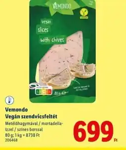 Lidl Vemondo Vegán szendvicsfeltét ajánlat