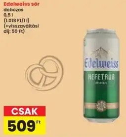 Interspar Edelweiss sör ajánlat