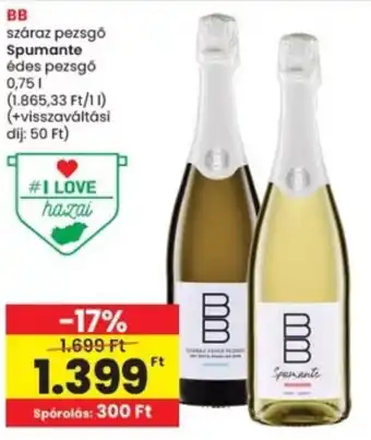 Interspar BB Spumante ajánlat