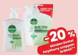 Interspar Dettol folyékony szappan ajánlat