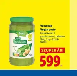 Lidl Vemondo Vegán pesto ajánlat