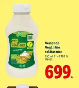 Lidl Vemondo Vegán bio salátaszsz ajánlat
