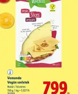 Lidl Vemondo Vegán szeletek ajánlat
