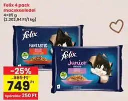 Interspar Felix 4 pack macskaeledel ajánlat