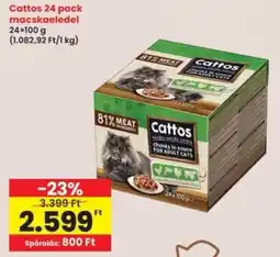 Interspar Cattos 24 pack macskaeledel ajánlat