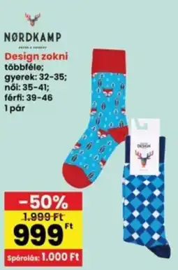 Interspar NORDKAMP Design zokni ajánlat