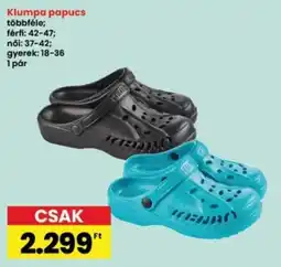 Interspar Klumpa papucs ajánlat