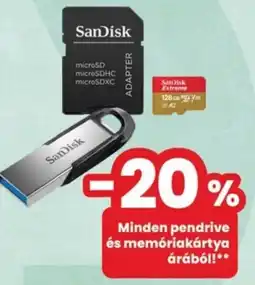 Interspar Pendrive és memóriakártya ajánlat