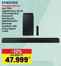 Interspar SAMSUNG Hangprojektor HW-T420 ajánlat