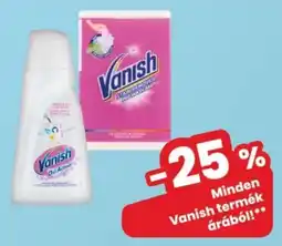 Interspar Vanish termék ajánlat