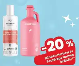 Interspar Herbow és Souldrops termék ajánlat