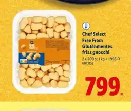 Lidl Chef Select Gluténmentes friss gnocchi ajánlat