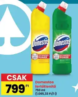 Interspar Domestos fertőtlenítő ajánlat