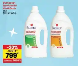 Interspar Dymosept fertőtlenítő tisztítószer ajánlat