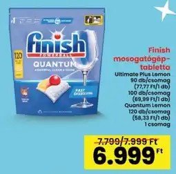 Interspar Finish mosogatógép- tabletta ajánlat