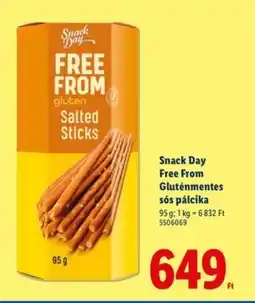 Lidl Snack Day Gluténmentes ss pálcika ajánlat