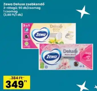 Interspar Zewa Deluxe zsebkendő ajánlat