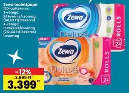 Interspar Zewa toalettpapír ajánlat