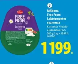 Lidl Milbona Free From scamorza ajánlat