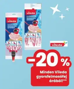 Interspar Vileda gyorsfelmosófej ajánlat