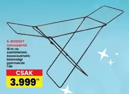 Interspar S-BUDGET ruhaszárító ajánlat