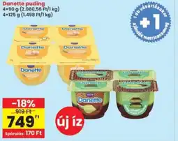 Interspar Danette puding ajánlat