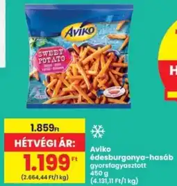 Interspar Aviko édesburgonya-hasáb ajánlat