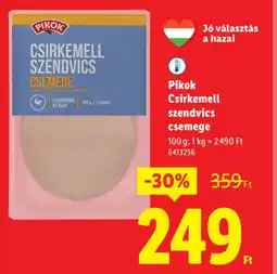 Lidl Pikok Csirkemell szendvics csemege ajánlat