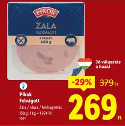 Lidl Pikok Felvágott ajánlat