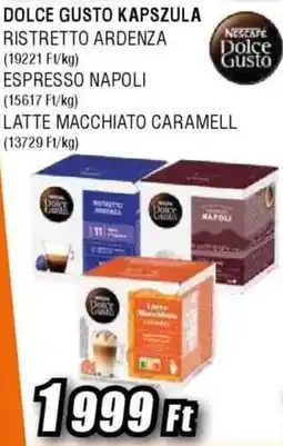 Expert Dolce Gusto kapszula ajánlat